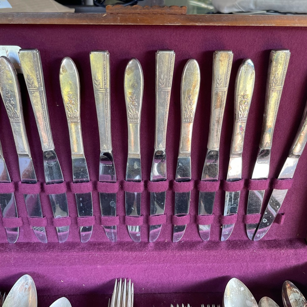 Vintage silverware